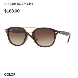 RAY-BAN 2183 SQUARE SUNGLASSES